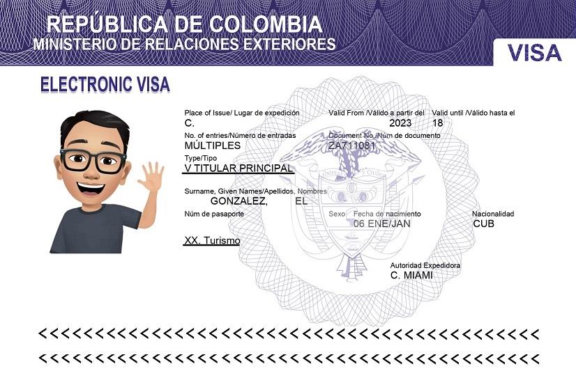Visa de Turismo Colombia Colombia tourist visa