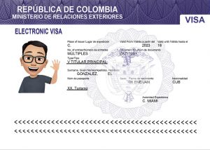 Visa de Turismo Colombia tourist visa