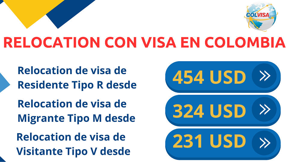 Relocation con visa en colombia