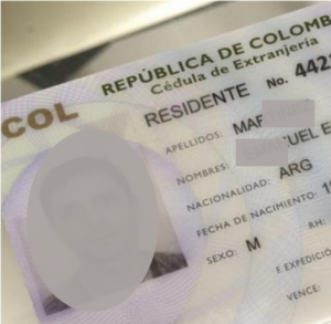 Que es la cédula de Extranjería