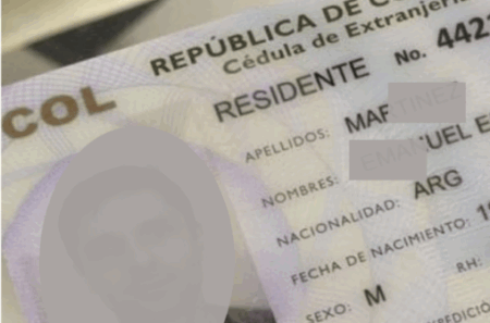 Que es la cédula de Extranjería