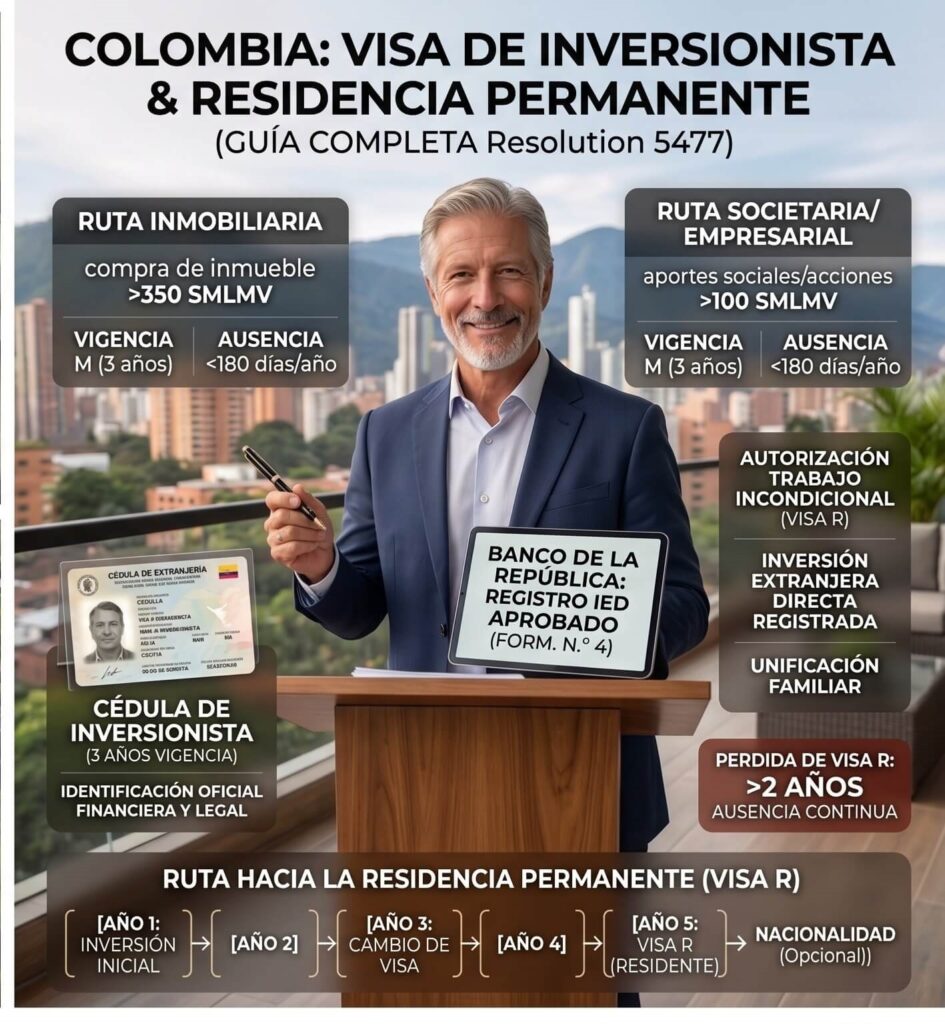 BENEFICIOS DE LA VISA DE INVERSIONISTA